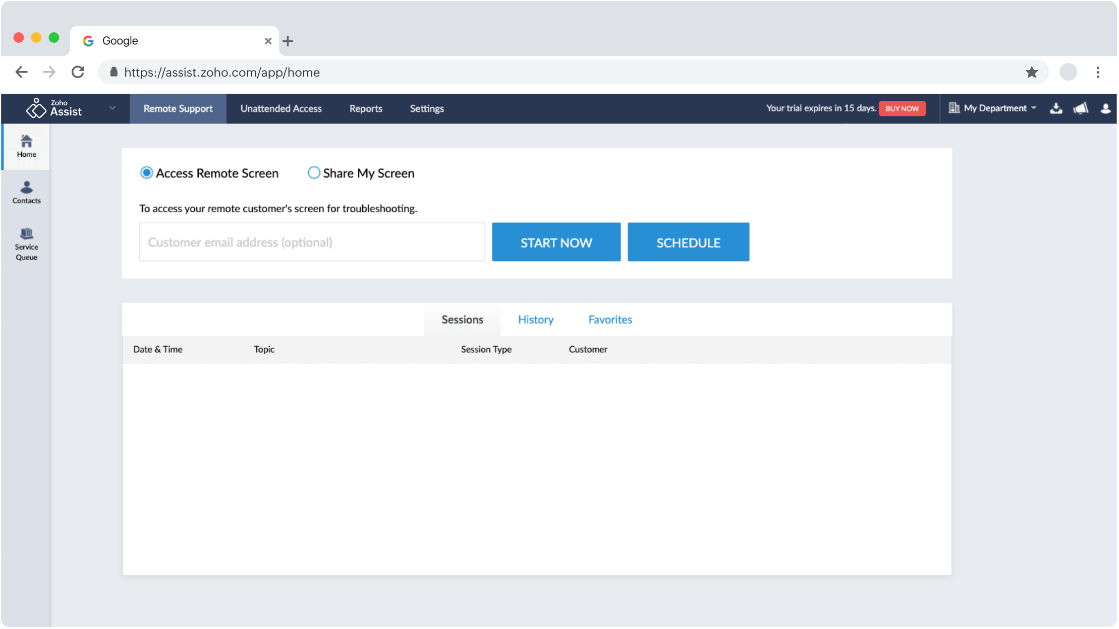Free remote control software - Zoho Assist